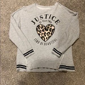 Justice girls size 18/20 great condition sweater